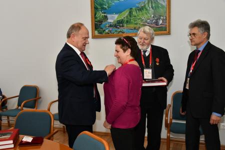 Начался рабочий визит Г.А. Зюганова в городе-герое Ленинграде