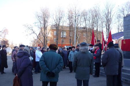 Коммунисты провели праздничные мероприятия в городах и районах Тульской области