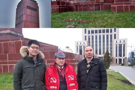 «Обновлённый социализм победит в России!». В центре Казани коммунисты и сторонники КПРФ праздничным митингом встретили 100-летие Великого Октября