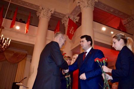 Тульский обком КПРФ провел торжественное собрание в честь 100-летия Великого Октября