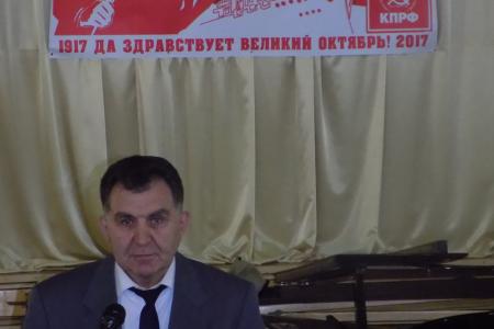 Коммунисты Железнодорожного района поздравили воронежцев с юбилеем Великой Октябрьской социалистической революции