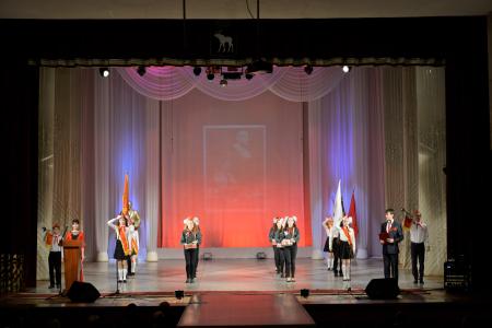 Марий Эл. Во всех городах и районных центрах достойно встретили юбилей Великого Октября