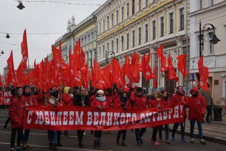 Нижегородские коммунисты отпраздновали 100-летие Великого Октября