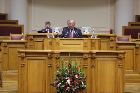 Выступление лидера коммунистов Азербайджана Рауфа Гурбанова на XIX международной встрече коммунистических и рабочих партий