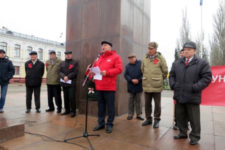В Тамбове отметили 100-летие Октябрьской революции