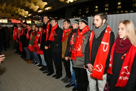 Начался рабочий визит Г.А. Зюганова в городе-герое Ленинграде