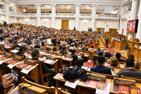 Начался рабочий визит Г.А. Зюганова в городе-герое Ленинграде