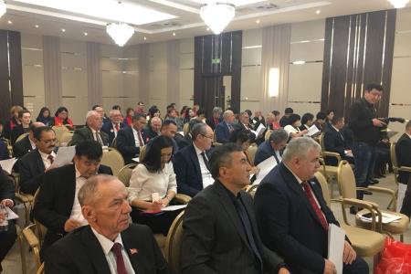К.К. Тайсаев принял участие в работе XII Внеочередного съезда Коммунистической Народной партии Казахстана 