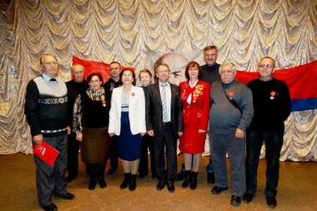 Коммунисты Рязанской области достойно встретили юбилей Великого Октября