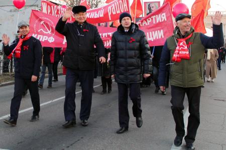 Республика Бурятия. Да здравствует Великий Октябрь!