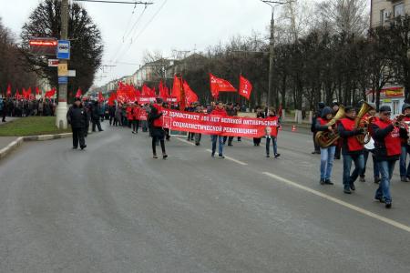 Чувашская республика. Коммунисты достойно встретили 7 ноября