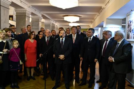 В.И. Кашин принял участие в открытии выставки в Госдуме, посвященной юбилею Г.Н. Селезнева
