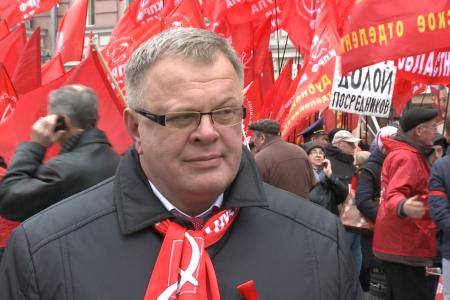 Коммунисты Московской области: 100-летию Великого Октября – Слава!