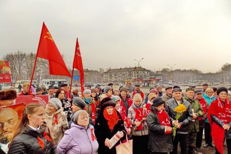 Приморский край. В городе Артеме с размахом отметили юбилей Великого Октября