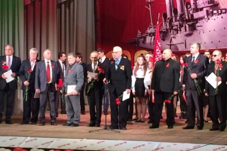 Нижний Новгород. Коммунисты провели торжественный вечер в честь 100-летия Великого Октября