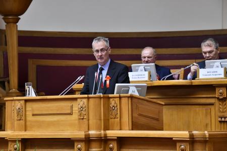 Начался рабочий визит Г.А. Зюганова в городе-герое Ленинграде