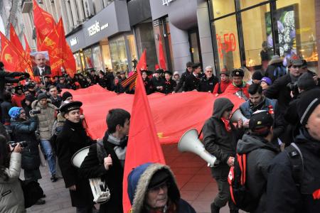 Коммунисты Московской области: 100-летию Великого Октября – Слава!