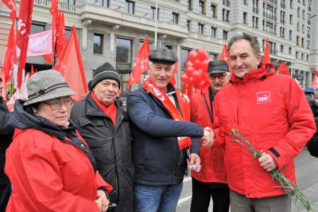 Коммунисты Московской области: 100-летию Великого Октября – Слава!