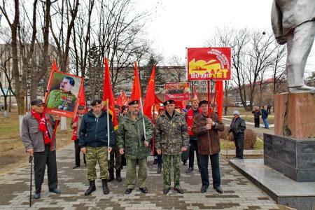 Приморский край. В городе Артеме с размахом отметили юбилей Великого Октября