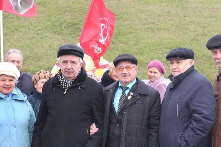 Тульская область. Коммунисты продолжают проводить автопробеги в честь 100-летней годовщины Великого Октября