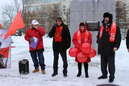 Магадан. День рождения Великого Октября