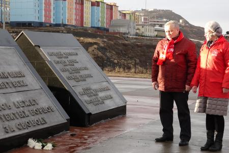 Празднование 100-летия Великого Октября на Чукотке