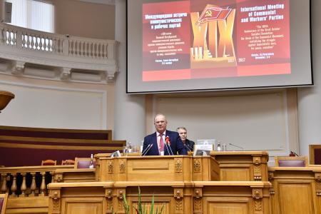 Начался рабочий визит Г.А. Зюганова в городе-герое Ленинграде