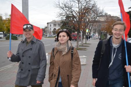 Севастопольские комсомольцы организовали молодёжный квест «Дорогами Октября»