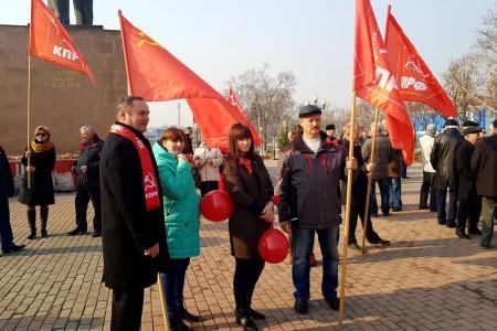 Юбилей Великого Октября достойно встретили в Сахалинской области 