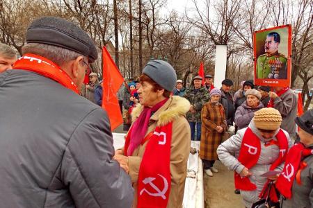 Приморский край. В городе Артеме с размахом отметили юбилей Великого Октября