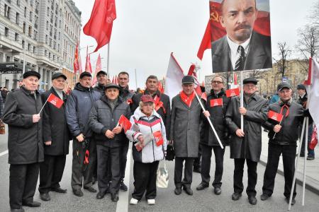 Коммунисты Московской области: 100-летию Великого Октября – Слава!