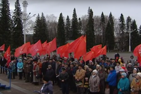 Республика Алтай отметила 100-летие Октябрьской революции