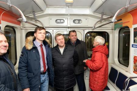 В Новосибирске запущен вагон-музей «Улицы Революции»