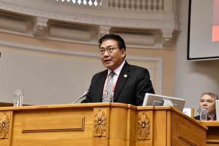 Начался рабочий визит Г.А. Зюганова в городе-герое Ленинграде
