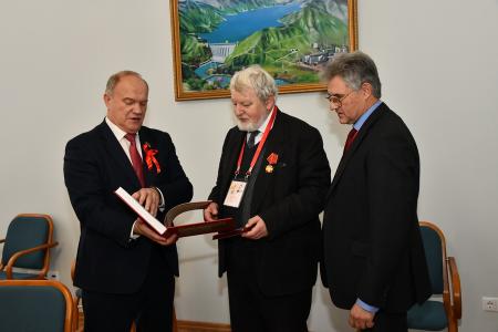 Начался рабочий визит Г.А. Зюганова в городе-герое Ленинграде