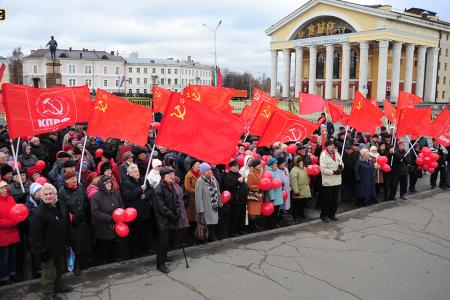 В республике Карелия отметили 100-летие Великой Октябрьской социалистической революции