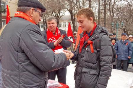 Приморский край. В городе Артеме с размахом отметили юбилей Великого Октября