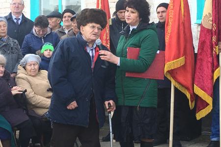 Калмыкия. В Малодербетовском районе отметили 75-ую годовщину освобождения от немецко-фашистских захватчиков