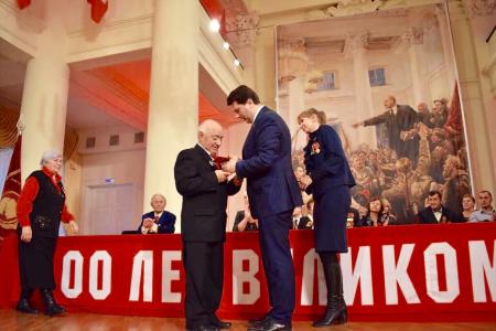 Тульский обком КПРФ провел торжественное собрание в честь 100-летия Великого Октября