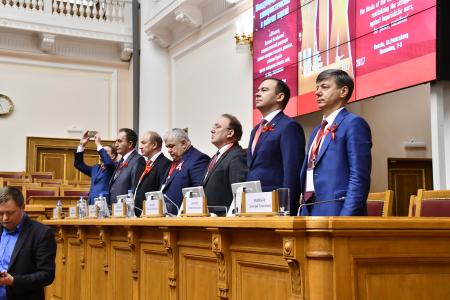 Начался рабочий визит Г.А. Зюганова в городе-герое Ленинграде