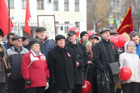 В Самаре отметили 100-летие Великой Октябрьской социалистической революции