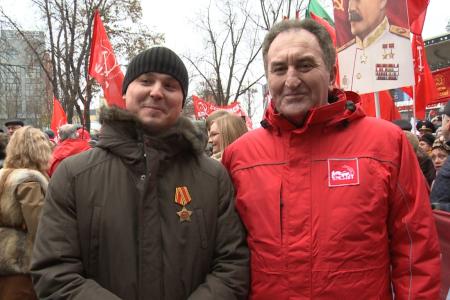 Коммунисты Московской области: 100-летию Великого Октября – Слава!
