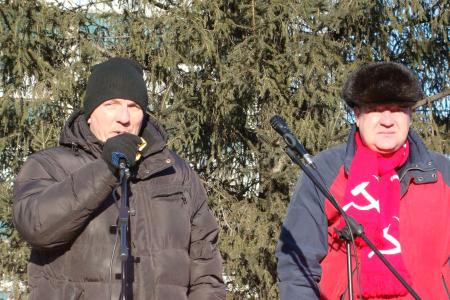 Алтайский край. Коммунисты Бийска организовали митинг горожан против роста тарифов ЖКХ и налогов