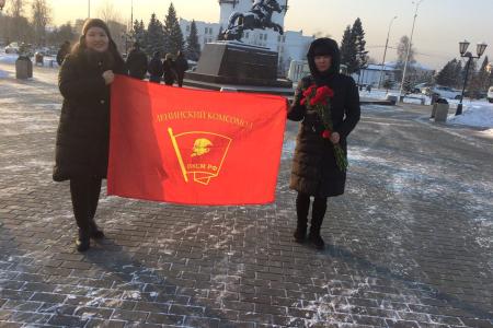 Республика Тува. Комсомол Кызыла принял участие в круглом столе, посвященном Дню рождения Салчака Калбакхорековича Тока