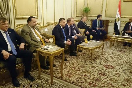 П.С. Дорохин: Делегация Комитета Государственной Думы РФ по обороне в Каире развила результаты визита В.В. Путина в Египет