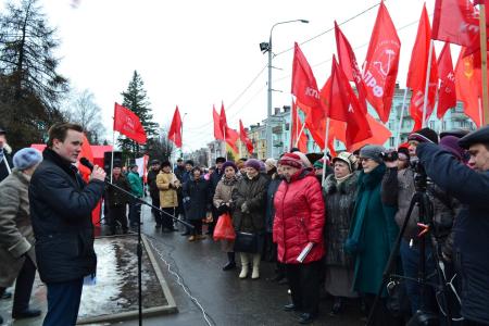 Во Владимире состоялся митинг народно-патриотических сил