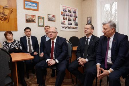 Сергей Гаврилов поздравил с Новым годом ветеранов воронежского авиастроения