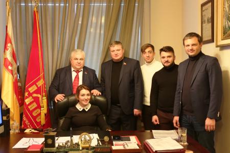 К.К. Тайсаев встретился с музыкантами молдавской группы «DoReDos»