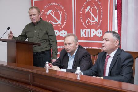 Краснодарский край. Совместный Пленум крайкома и краевой контрольно-ревизионной комиссии КПРФ обсудил задачи по проведению работы в поддержку П.Н. Грудинина 