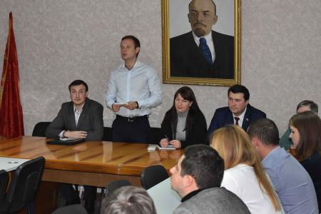 Олег Лебедев напутствовал новый состав Тульского обкома ЛКСМ